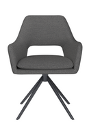 Cut-Out Back Swivel Armchair | DF Mos | Dutchfurniture.com