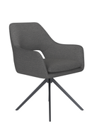 Cut-Out Back Swivel Armchair | DF Mos | Dutchfurniture.com