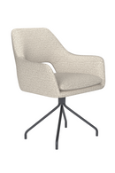 Cut-Out Back Spider Swivel Armchair | DF Mos | Dutchfurniture.com