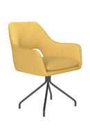 Cut-Out Back Spider Swivel Armchair | DF Mos | Dutchfurniture.com