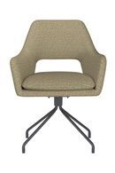 Cut-Out Back Spider Swivel Armchair | DF Mos | Dutchfurniture.com