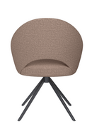 Cut-Out Back Swivel Chair | DF Mick | Dutchfurniture.com