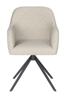 Upholstered Dining Swivel Armchair | DF Otis | Dutchfurniture.com