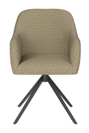 Upholstered Dining Swivel Armchair | DF Otis | Dutchfurniture.com