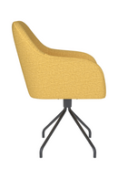Upholstered Spider Swivel Armchair | DF Otis | Dutchfurniture.com