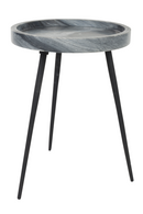 Solid Marble Side Table | DF Karrara | Dutchfurniture.com