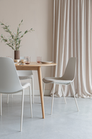 Minimalist Dining Chair Set (4) | DF Jeffrey | Dutchfurniture.com