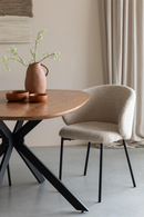 Minimalist Upholstered Dining Chairs (2) | DF Ayle | Dutchfurniture.com