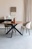 Minimalist Upholstered Dining Chairs (2) | DF Ayle | Dutchfurniture.com