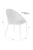 Curved Dining Chairs (2) | DF Dando | Dutchfurniture.com