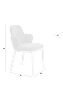 Upholstered Modern Armchair Set (2) | DF Jerrico | Dutchfurniture.com