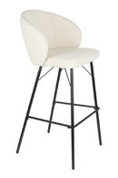 Upholstered Bar Stool Set (2) | DF Joa | Dutchfurniture.com