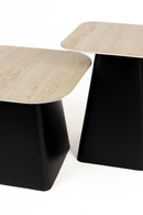 Beige Ceramic Side Table Set (2) | DF Baru | Dutchfurniture.com