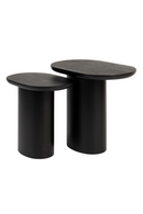Black Mango Wood Side Tables (2) | DF Bela | Dutchfurniture.com