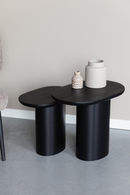 Black Mango Wood Side Tables (2) | DF Bela | Dutchfurniture.com