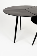 Black Aluminum Side Tables (2) | DF Kourdebour | Dutchfurniture.com