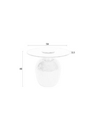 Glass Modern Side Table | DF Mohra | Dutchfurniture.com