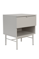 White Side Table/ Bed Stand | DF Cayo | Dutchfurniture.com