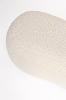 White Curved Hocker | DF Noxx | Dutchfurniture.com