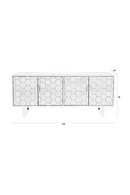 Hexagon Pattern Fir Wood Sideboard | DF Linc | Dutchfurniture.com