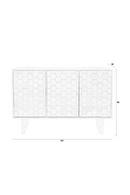 Hexagon Pattern Fir Wood Sideboard | DF Linc | Dutchfurniture.com