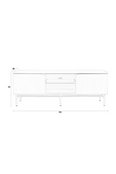 White Minimalist Sideboard | DF Cayo | Dutchfurniture.com