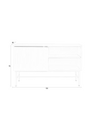 White Minimalist Sideboard | DF Cayo | Dutchfurniture.com