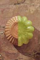 Olive Green Glass Vase | Pols Potten Melon | Dutchfurniture.com