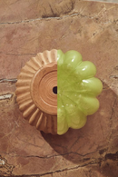 Olive Green Glass Vase | Pols Potten Melon | Dutchfurniture.com