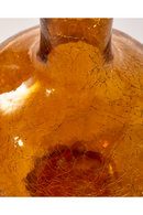 Yellow Crackled Glass Vase | Pols Potten Ball Body | Dutchfurniture.com