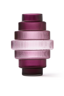 Purple Tiered Glass Vase | Pols Potten Steps | Dutchfurniture.com