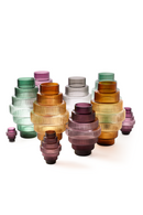 Purple Tiered Glass Vase | Pols Potten Steps | Dutchfurniture.com