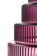 Purple Tiered Glass Vase | Pols Potten Steps | Dutchfurniture.com
