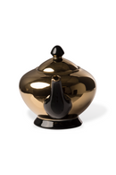Gold Porcelain Teapot | Pols Potten Legacy | Dutchfurniture.com