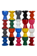 Lacquered Accent Stool | Pols Potten Zig Zag | Dutchfurniture.com