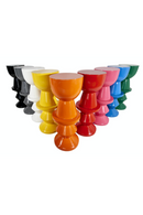 Lacquered Accent Stool | Pols Potten Zig Zag | Dutchfurniture.com