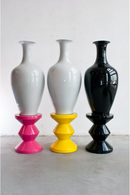 Lacquered Accent Stool | Pols Potten Zig Zag | Dutchfurniture.com
