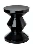 Lacquered Accent Stool | Pols Potten Zig Zag | Dutchfurniture.com