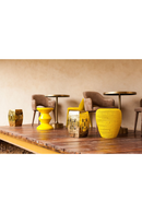 Lacquered Accent Stool | Pols Potten Zig Zag | Dutchfurniture.com