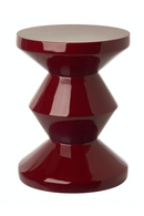 Lacquered Accent Stool | Pols Potten Zig Zag | Dutchfurniture.com
