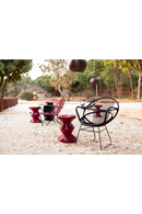 Lacquered Accent Stool | Pols Potten Zig Zag | Dutchfurniture.com