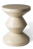 Lacquered Accent Stool | Pols Potten Zig Zag | Dutchfurniture.com