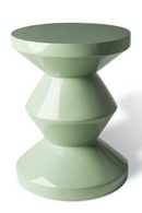 Lacquered Accent Stool | Pols Potten Zig Zag | Dutchfurniture.com
