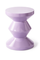 Lacquered Accent Stool | Pols Potten Zig Zag | Dutchfurniture.com