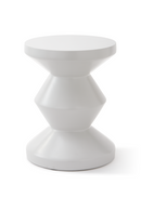 Fiber Glass Outdoor Stool | Pols Potten Zig Zag | Dutchfurniture.com