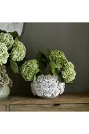 Floral White Ceramic Vase | Rivièra Maison Rose | Dutchfurniture.com