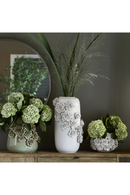 Floral White Ceramic Vase | Rivièra Maison Rose | Dutchfurniture.com