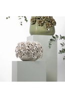 Floral White Ceramic Vase | Rivièra Maison Rose | Dutchfurniture.com