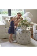 Floral White Ceramic Vase | Rivièra Maison Rose | Dutchfurniture.com