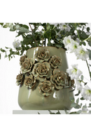 Floral White Ceramic Vase | Rivièra Maison Rose | Dutchfurniture.com